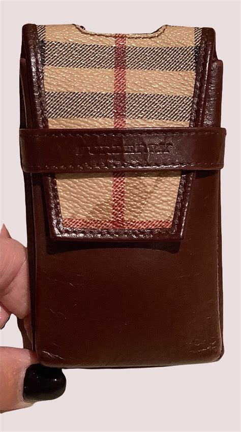 burberry cigarette case